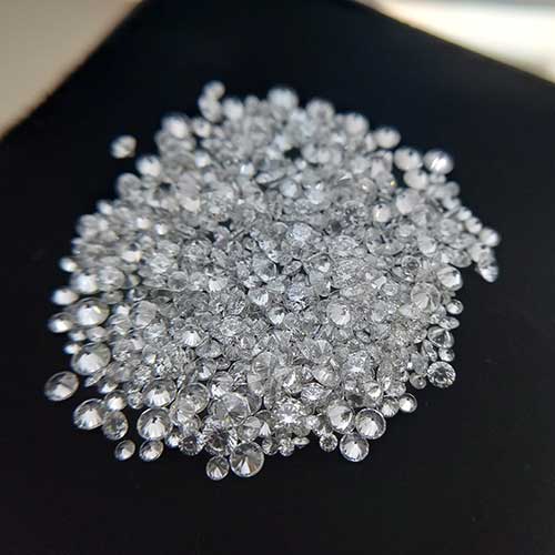 White HPHT Lab Grown Diamond