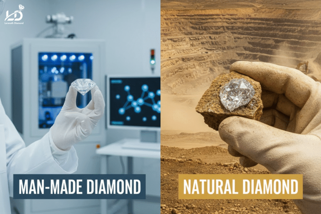 Man-Made vs. Natural Diamond: Key Differences